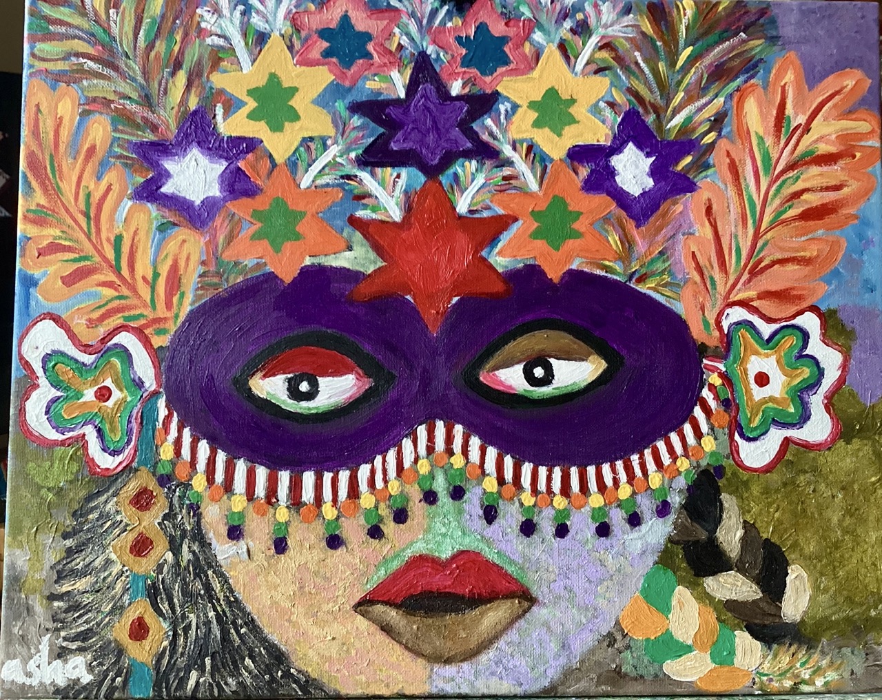 Identity in Mardi Gras colours