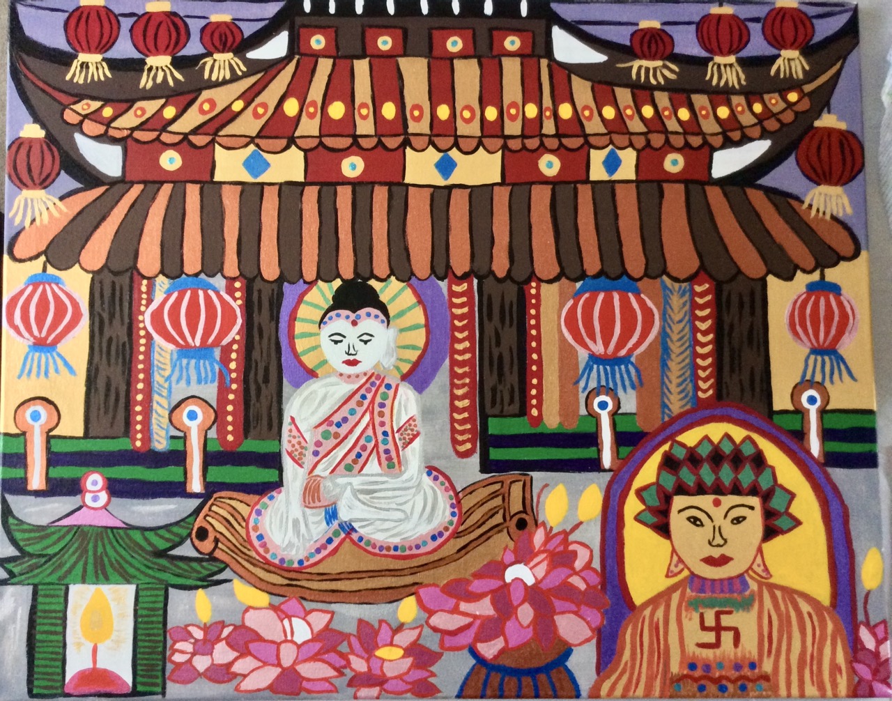 Jade Buddha temple in Shanghai ,China