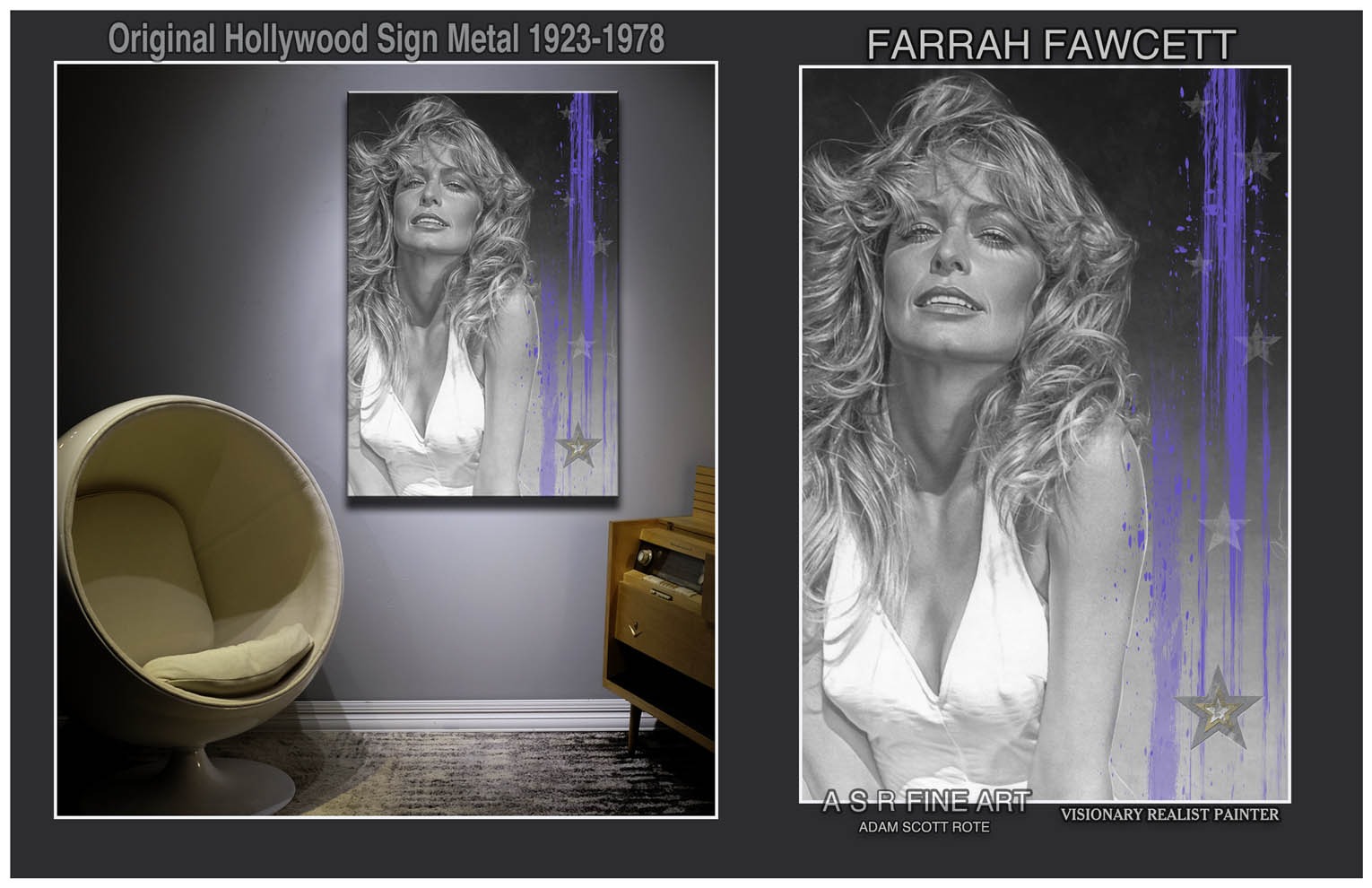 Farrah Fawcett Hollywood Sign