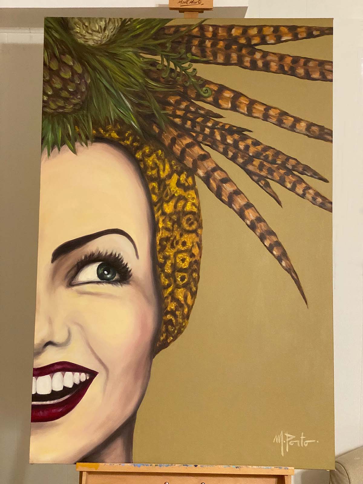 Carmen Miranda  Paint-by-Number Kit for Adults — Elle Crée (she creates)