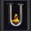 Duck U with a black frame