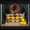 Duck the Halls with a black frame