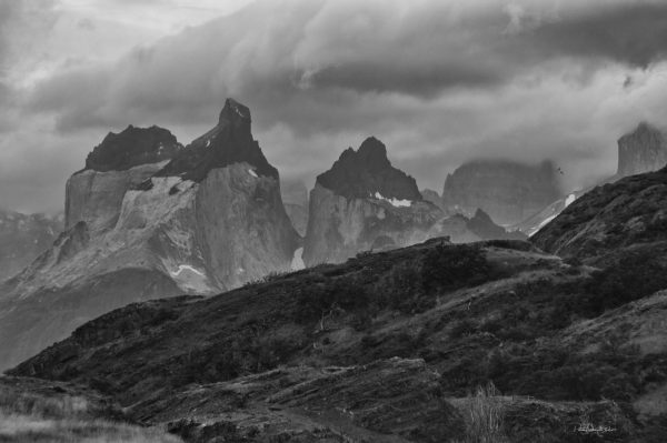 Torres del Paine Black and White-patricia-gilman