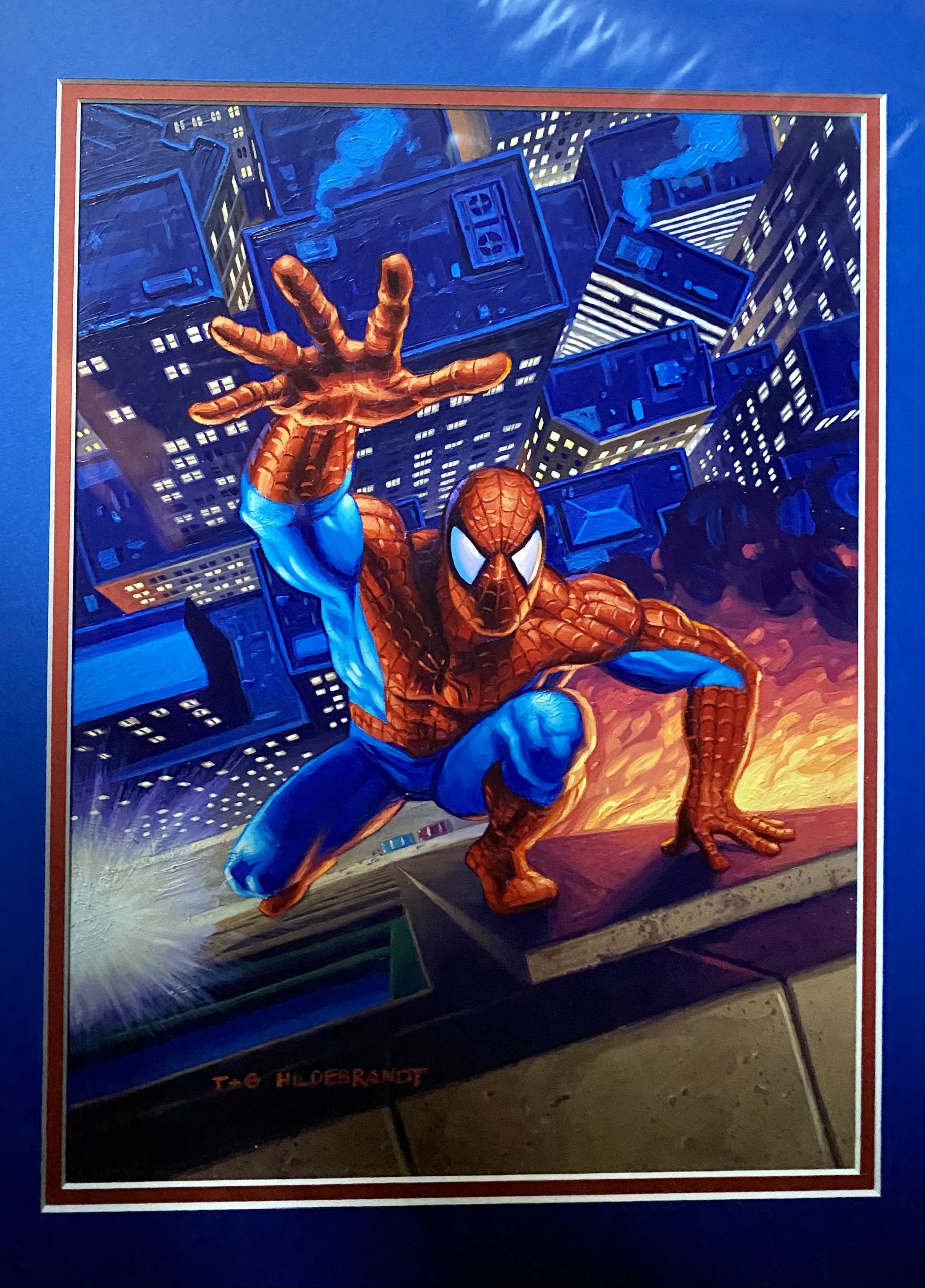 Spider Man - Original 1995 Marvel Masterpiece