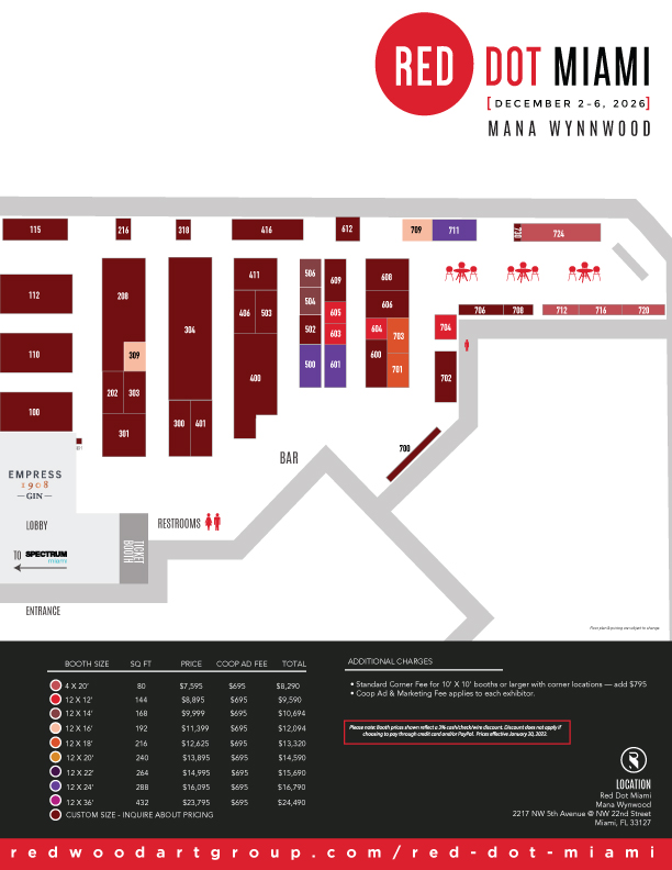 RD26-Floorplan_12-08-2025 Red Dot Miami 2026 Floor Plan