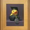 Valeducktorian with a gold frame